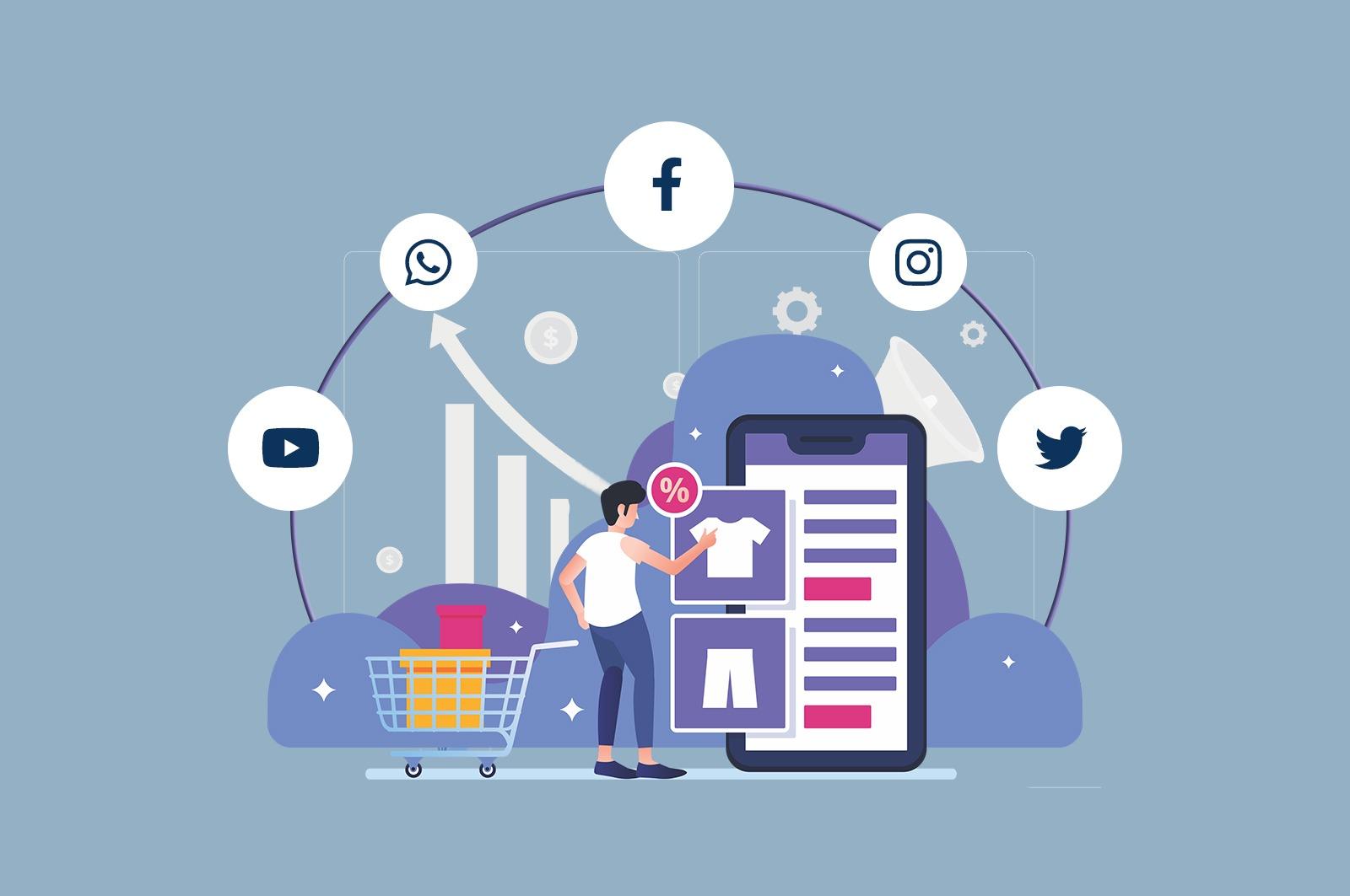 e-Commerce Companies Market their Brands on Social Media