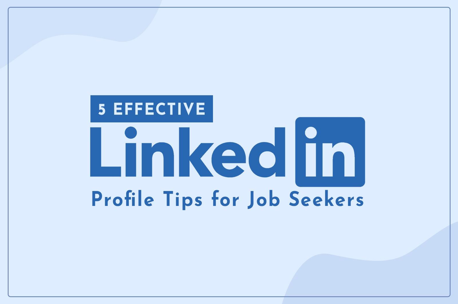 Linkedin job seekers