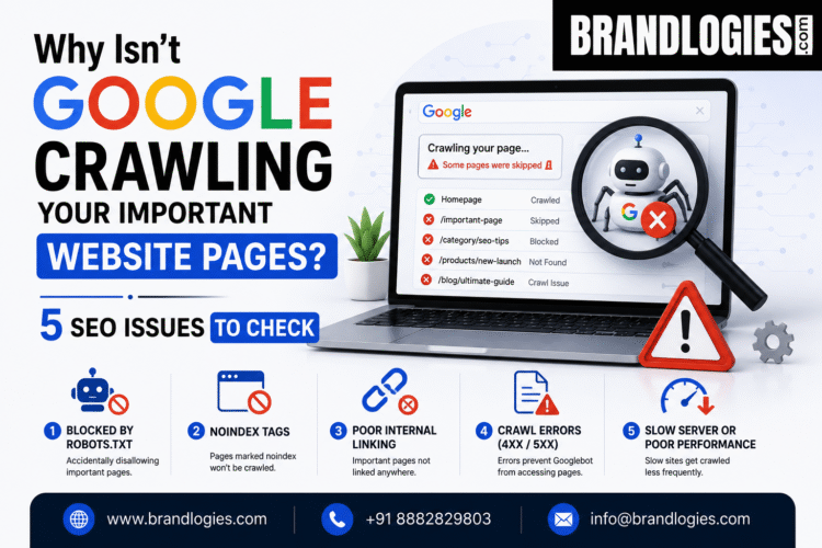 Why Isn’t Google Crawling Your Pages? 5 SEO Issues to Check