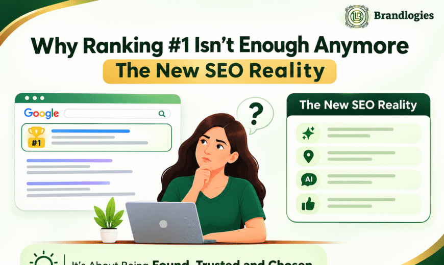 Why Ranking #1 Isn’t Enough Anymore: The New SEO Reality