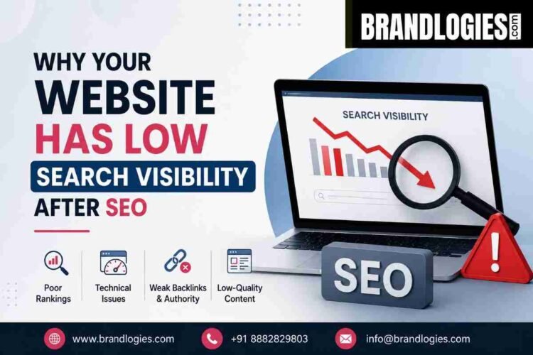Why Your Website Has Low Search Visibility After SEO