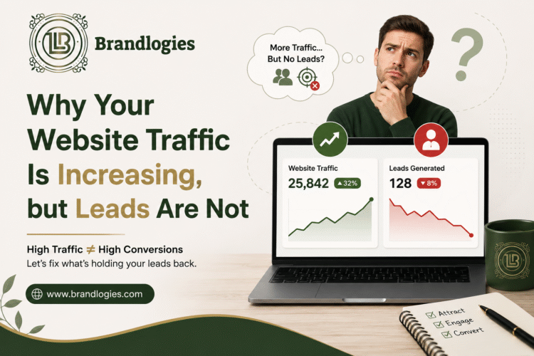 Website Traffic Increasing but Leads Not