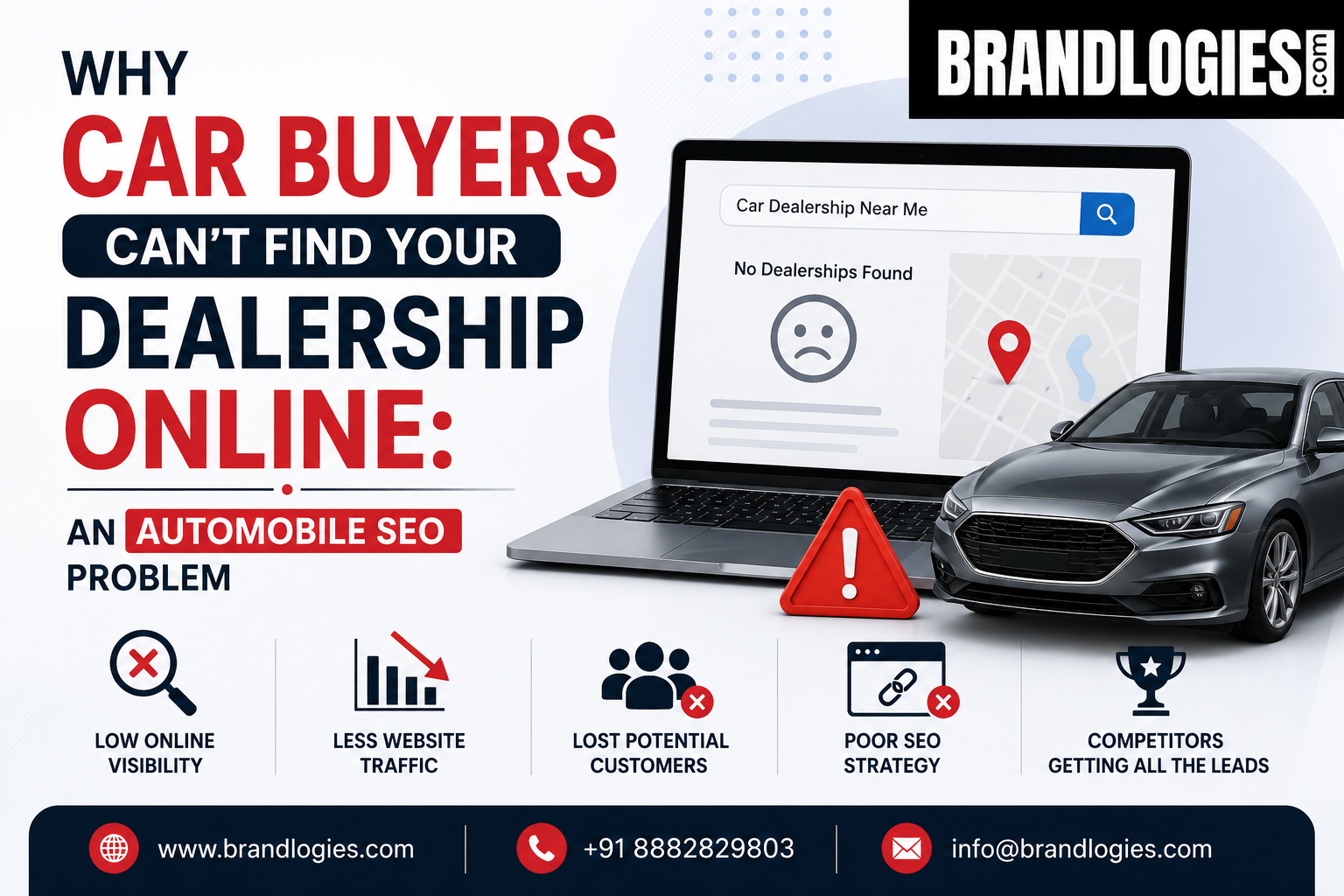 Why Car Buyers Can’t Find Your Dealership Online: An Automobile SEO Problem