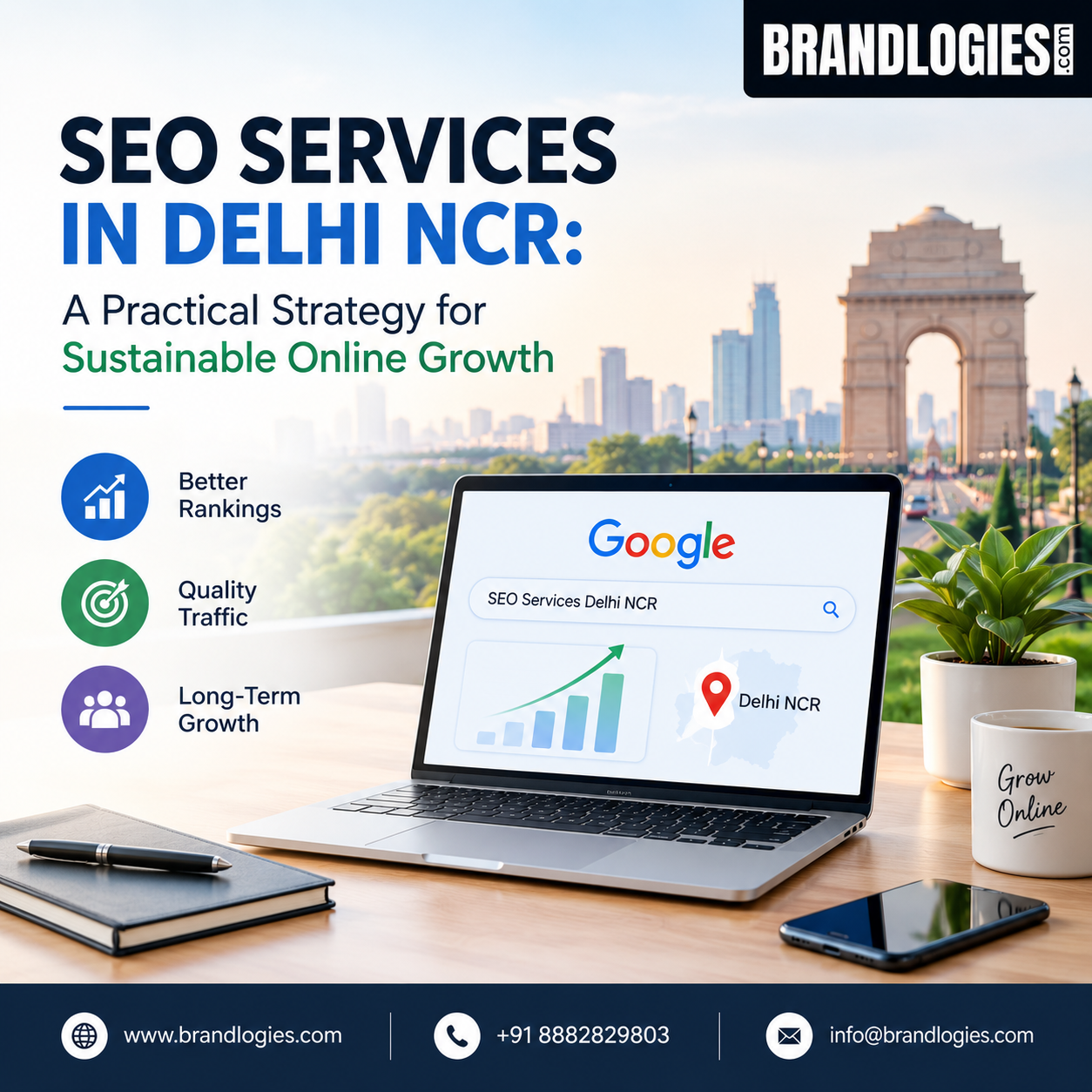 SEO Services in Delhi NCR: A Practical Strategy for Sustainable Online Growth