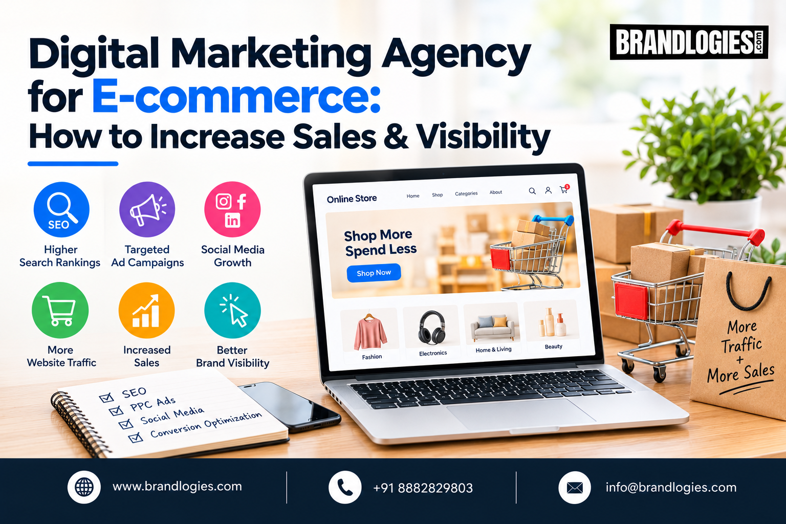 Digital Marketing Agency for E-commerce: Increase Sales & Visibility