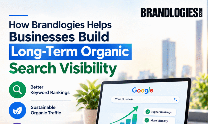How Brandlogies Helps Businesses Build Long-Term Organic Search Visibility