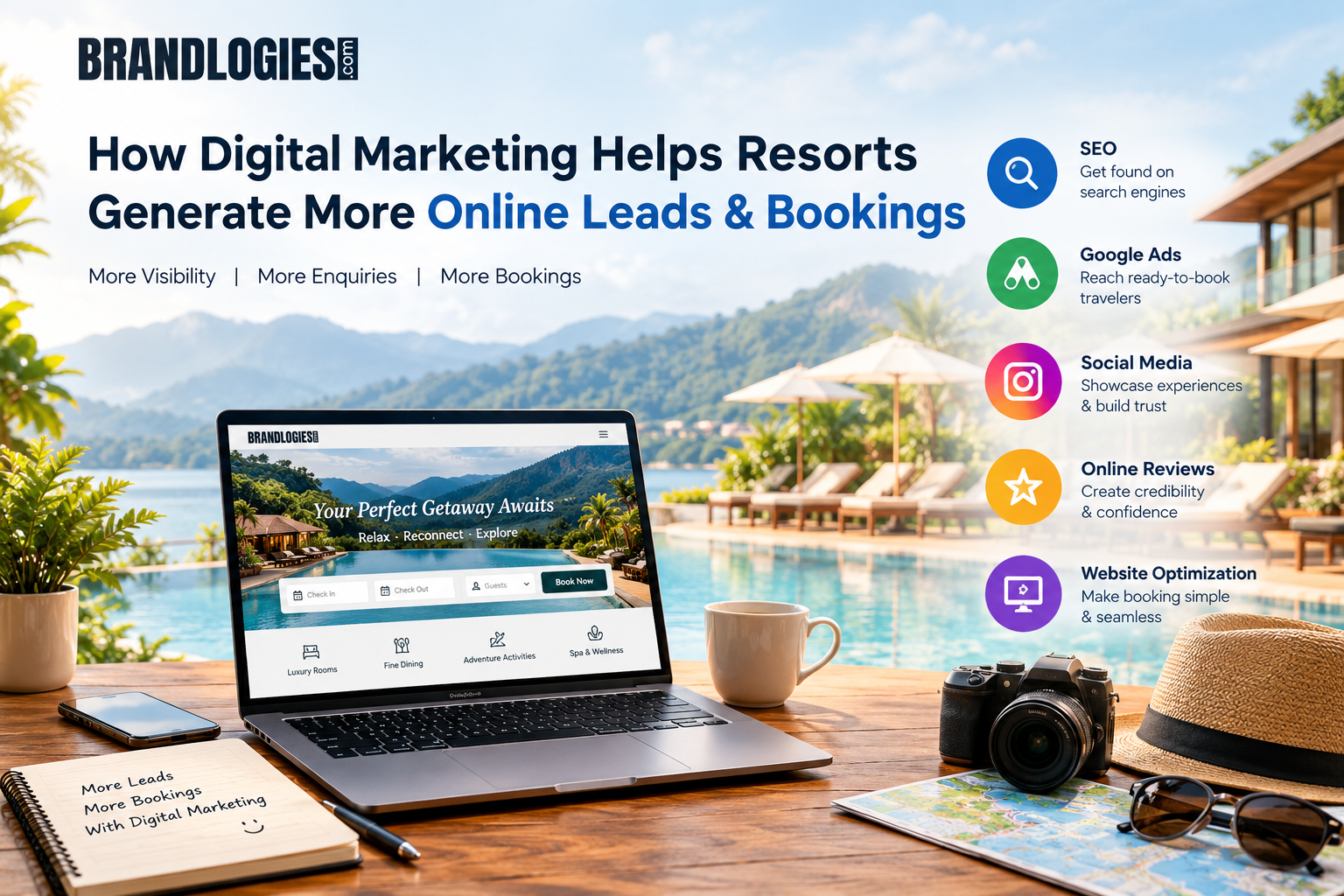 Digital Marketing for Resorts: More Leads & Bookings