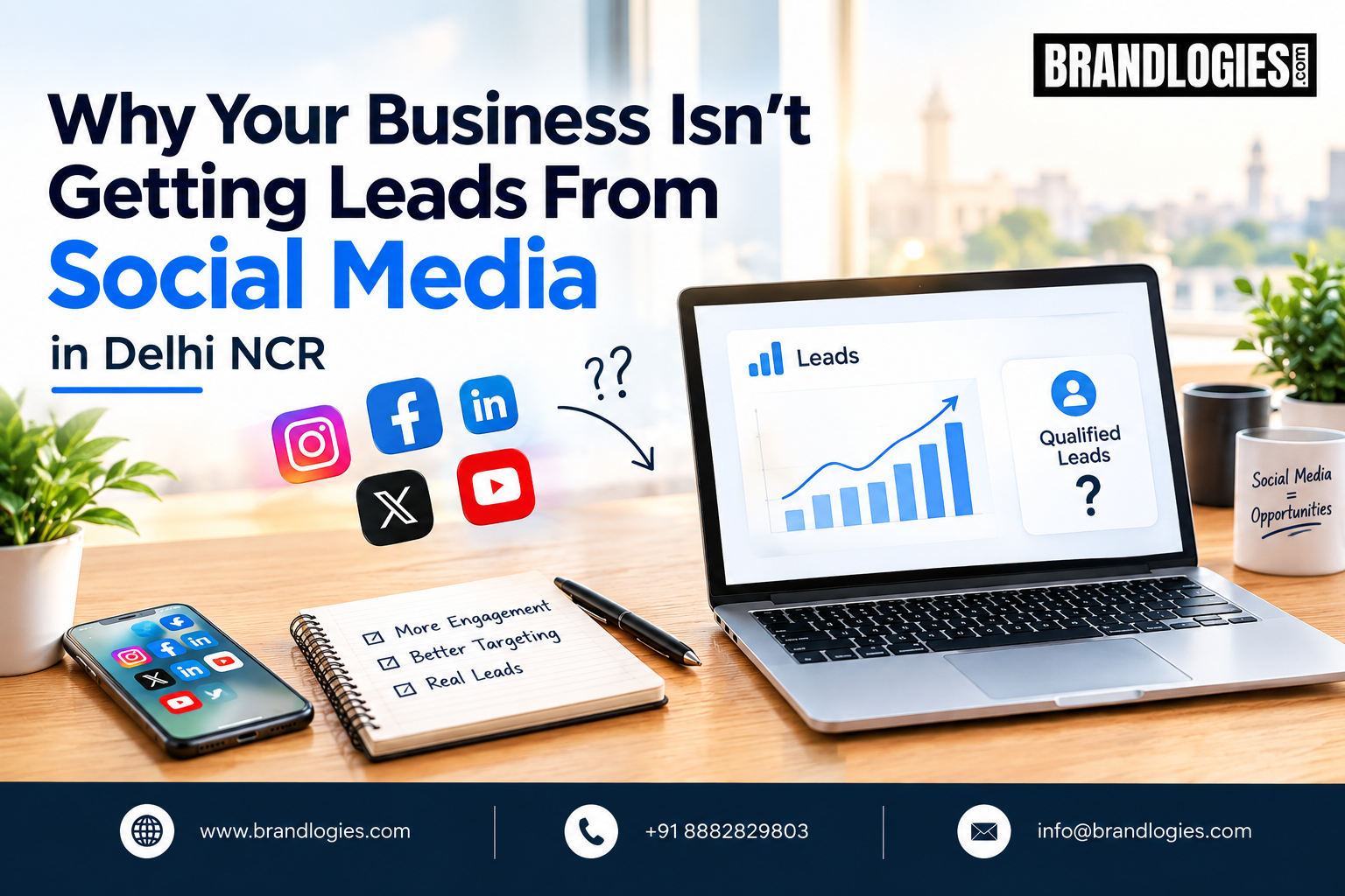 Why Your Business Isn’t Getting Leads From Social Media in Delhi NCR