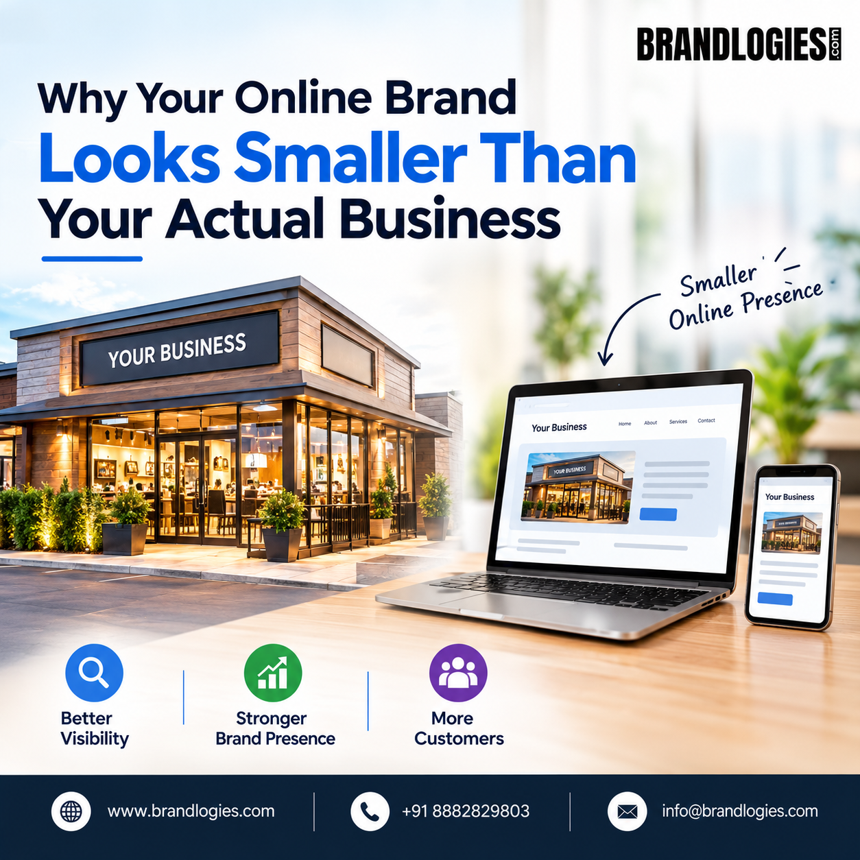 Why Your Online Brand Looks Smaller Than Your Actual Business