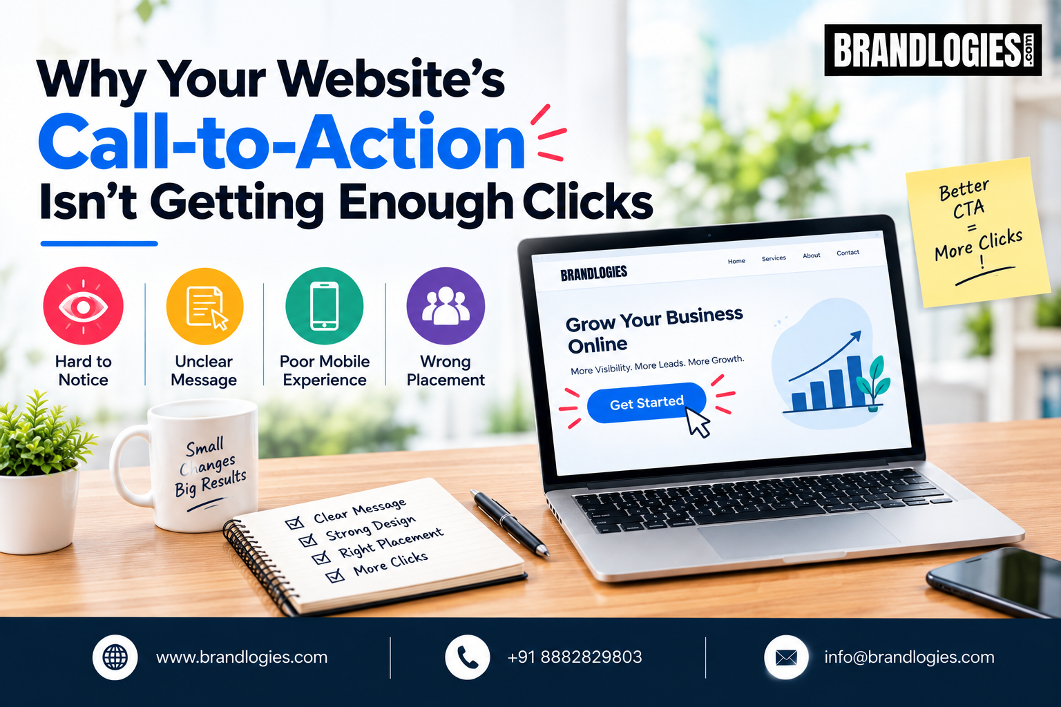 Why Your Website’s Call-to-Action Isn’t Getting Enough Clicks